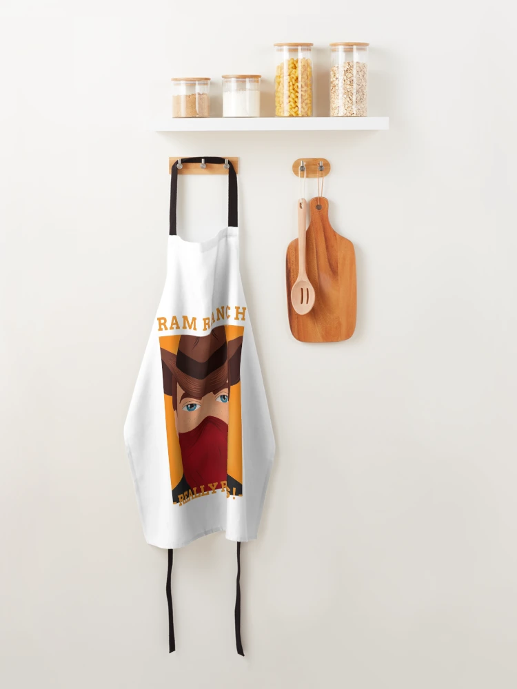 Thumbnail 4 of 6, Apron, Ram Ranch Really Rocks | Cowboy designed and sold by Orlandloo.