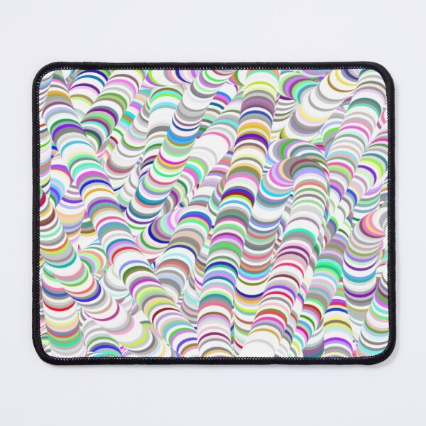 Item preview, colorful circles abstract psychedelic art rainbow designed and sold by Design Repo.