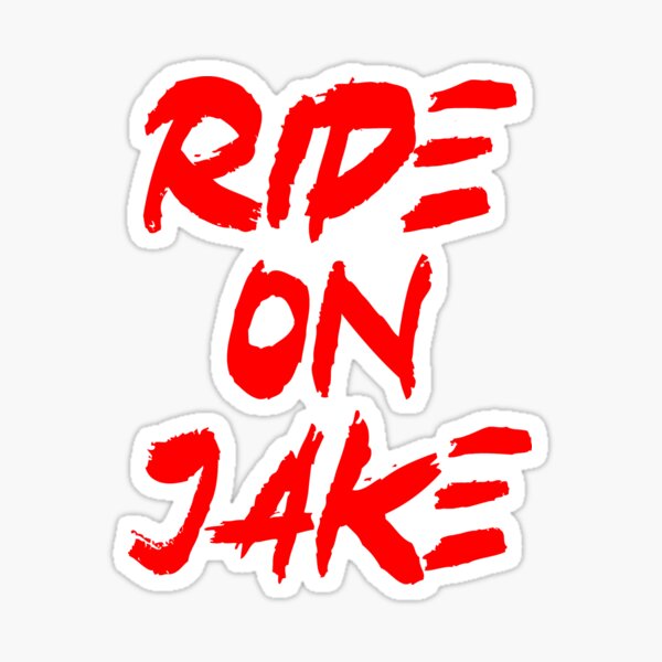 jake burton sticker