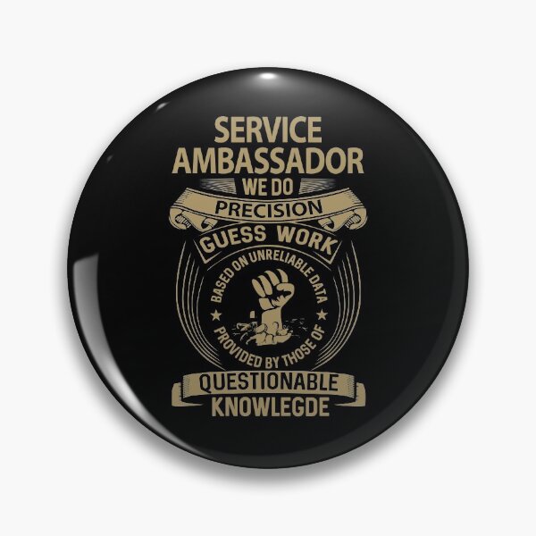 Item preview, Service Ambassador T Shirt - We Do Precision Job Gift Item Tee designed and sold by natalinedk.
