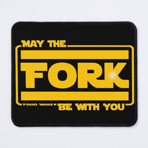 Item preview, Food Wars: May The Fork Be With You Logo designed and sold by Visual Resolutions.