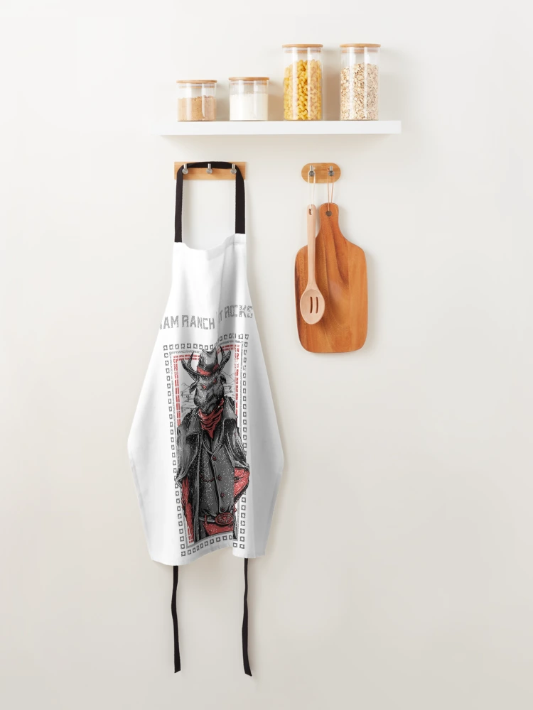 Thumbnail 4 of 6, Apron, Ram Ranch - It Rocks designed and sold by Orlandloo.