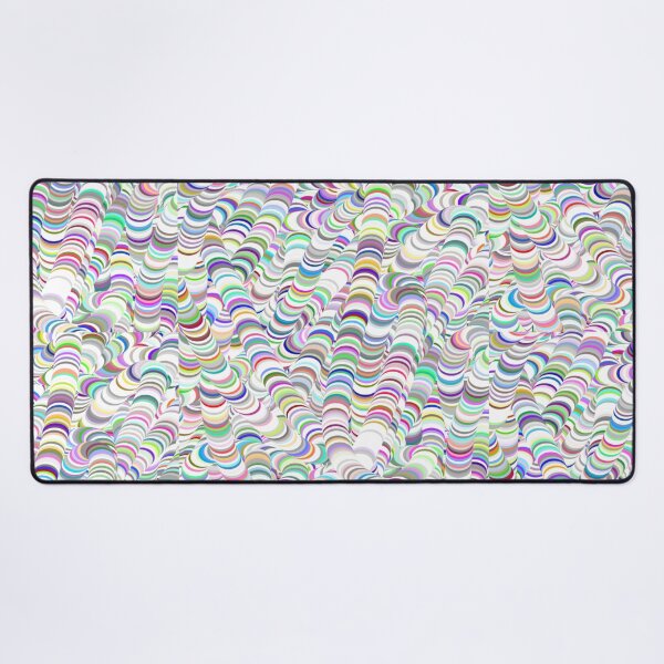 Item preview, colorful circles abstract psychedelic art rainbow designed and sold by Design Repo.