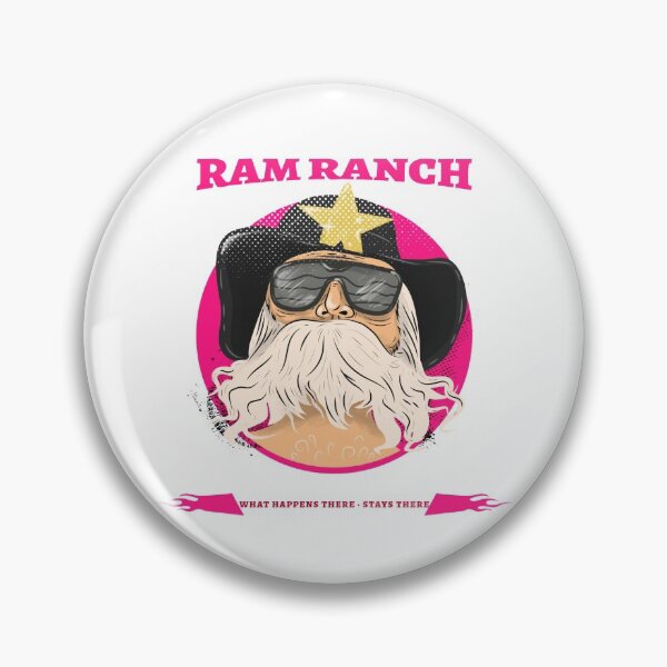 Item preview, Ram Ranch Really Rocks |  Cowboy Sheriff What Happens There Stays There designed and sold by Orlandloo.