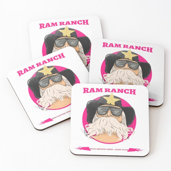 Item preview, Ram Ranch Really Rocks |  Cowboy Sheriff What Happens There Stays There designed and sold by Orlandloo.