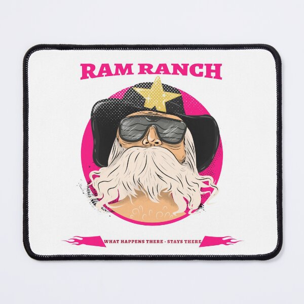 Item preview, Ram Ranch Really Rocks |  Cowboy Sheriff What Happens There Stays There designed and sold by Orlandloo.