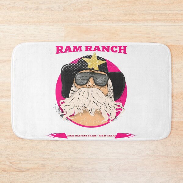 Item preview, Ram Ranch Really Rocks |  Cowboy Sheriff What Happens There Stays There designed and sold by Orlandloo.