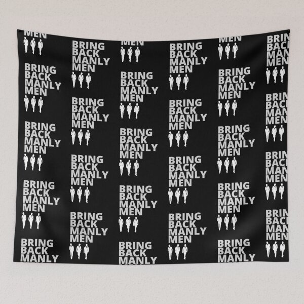 Item preview, Bring Back Manly Men designed and sold by JockArts.