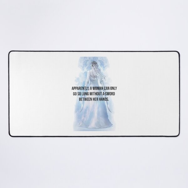 Item preview, Apparently, a woman can only go so long without a sword between her hands. designed and sold by thor811.