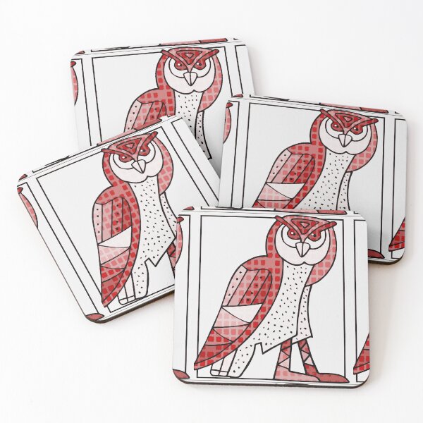 Item preview, owl cubism designed and sold by MGphotoart.