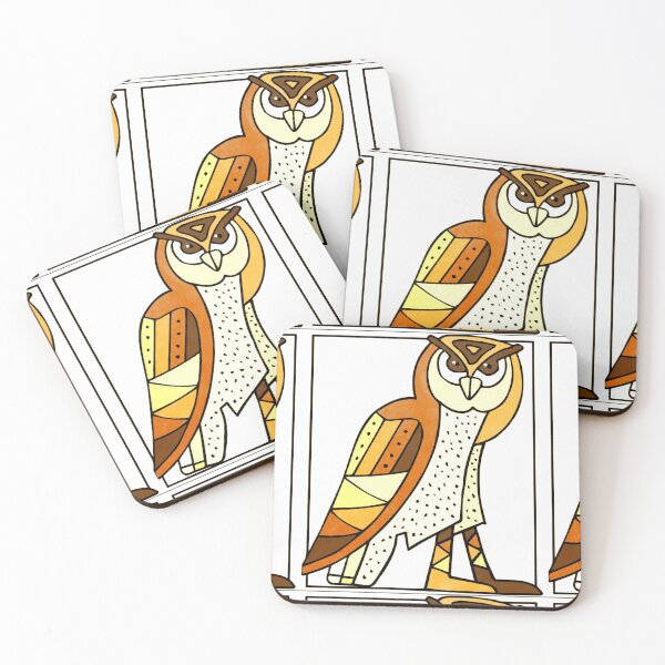 Item preview, owl cubism designed and sold by MGphotoart.