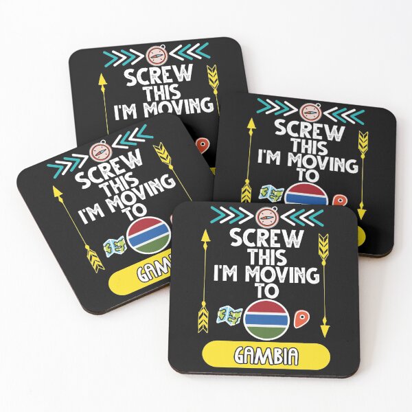 Item preview, Screw This I'm Moving To Gambia Travel Essential designed and sold by SimoArte.