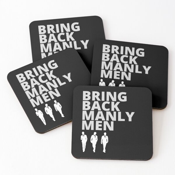 Item preview, Bring Back Manly Men designed and sold by JockArts.