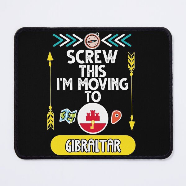 Item preview, Screw This I'm Moving To Gibraltar Travel Essential designed and sold by SimoArte.