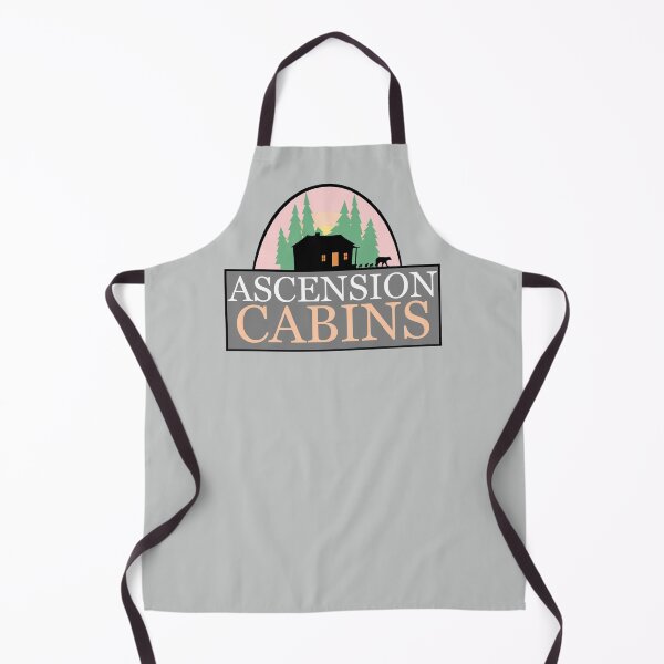 Item preview, ASCENSION CABINS logo designed and sold by Jean Gregory Evans.
