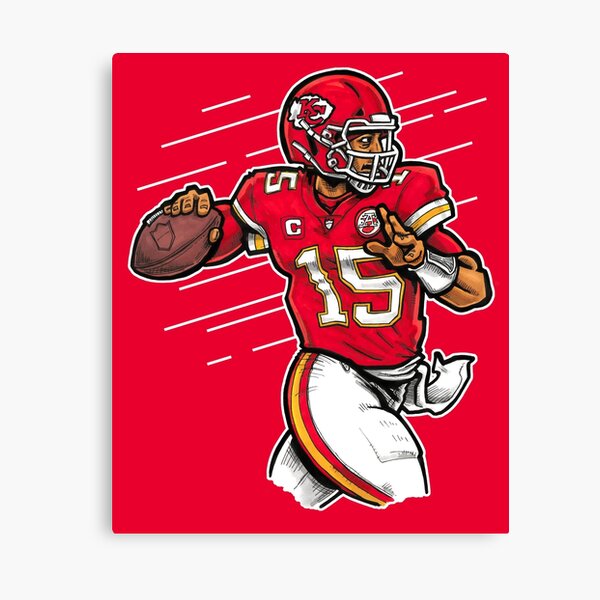 Patrick Mahomes Jersey Art Board Print for Sale by Alexandra Cline