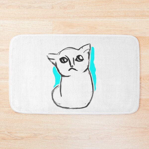 Item preview, Censorious Cat (Drawing by ACCI) designed and sold by VanyssaGraphics.