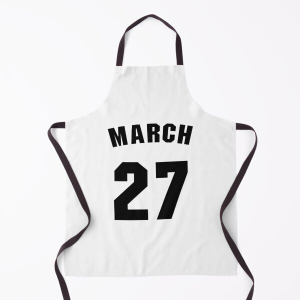 Item preview, Date of birth  27 March birthday gift sport design designed and sold by Panya-Design.