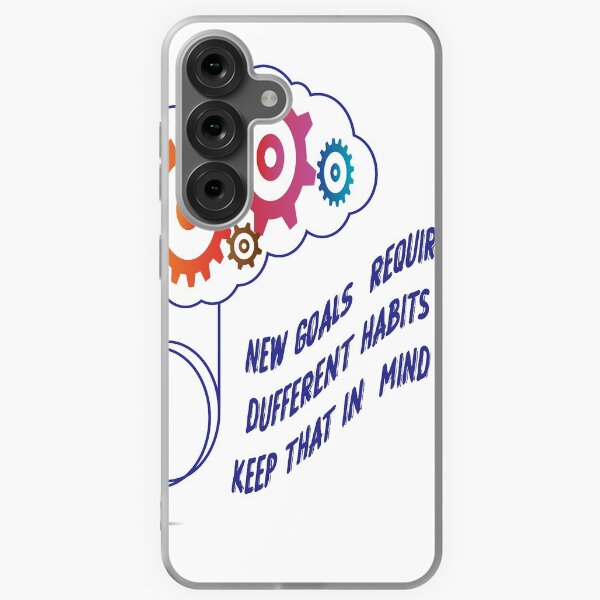 Item preview, new goals  require different habits keep that in mind designed and sold by ElanosahA ⭑ ⭑ ⭑ ⭑ ⭑.