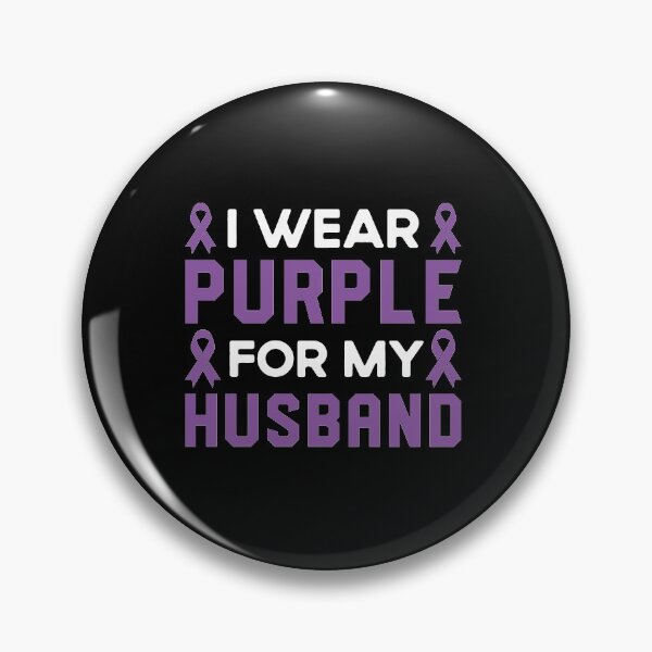 Item preview, I Wear Purple For My Husband Shirt, Pancreatic Cancer Awareness Shirt, Pancreatic Cancer Shirt, Purple Ribbon, Pancreatic Cancer Survivor designed and sold by aymob.