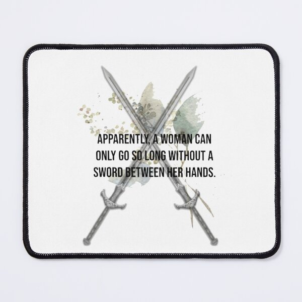 Item preview, Apparently, a woman can only go so long without a sword between her hands. designed and sold by thor811.