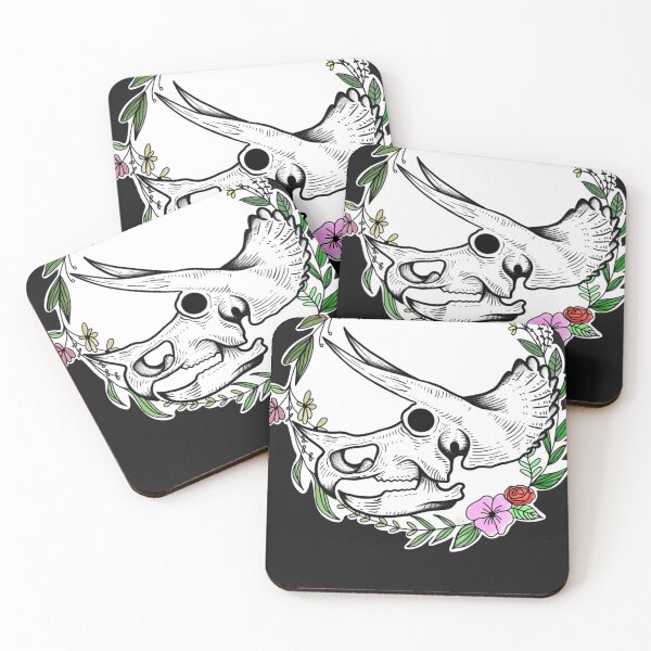Item preview, Dino skull Sticker designed and sold by DennisHahne.