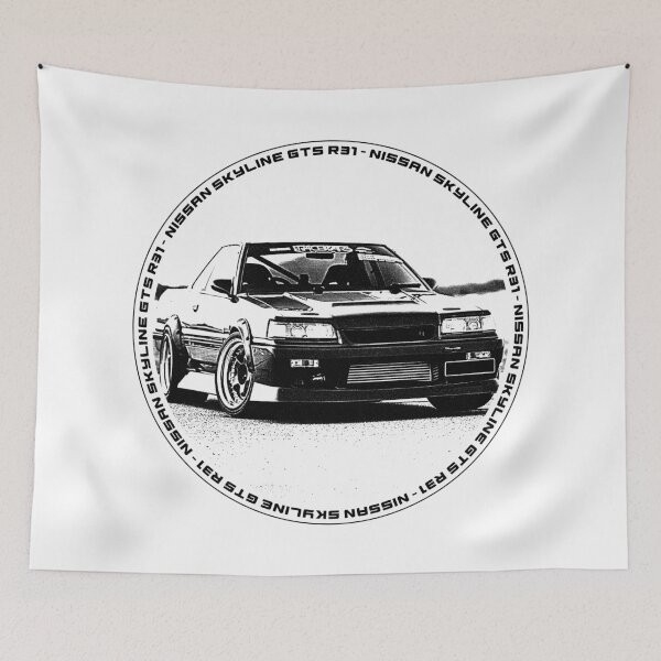 Item preview, NISSAN SKYLINE GTS R31 Black 'N White 4 designed and sold by Cero81.