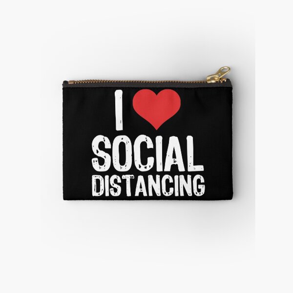 Item preview, I Love Social Distancing designed and sold by The "I Love Everything" Shop.