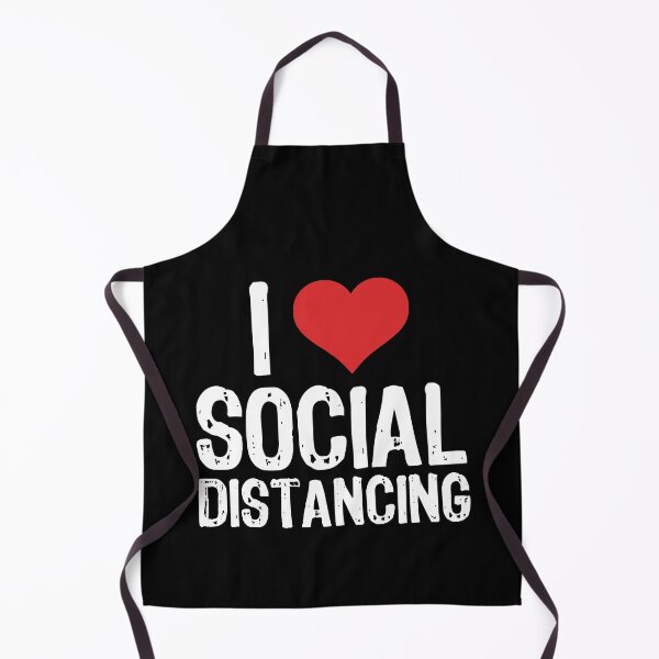 Item preview, I Love Social Distancing designed and sold by The "I Love Everything" Shop.