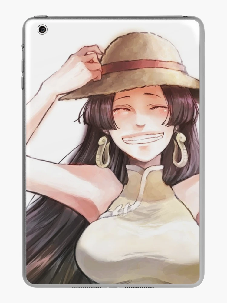 Boa Hancock X Mugiwara No Luffy iPad Case & Skin by Leslumieres