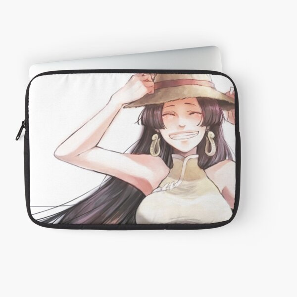 Boa Hancock X Mugiwara No Luffy Laptop Sleeve by Leslumieres