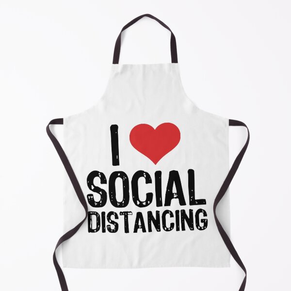Item preview, I Love Social Distancing designed and sold by The "I Love Everything" Shop.