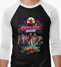 Hotline Miami Men's Baseball ¾ T-Shirt