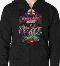 Hotline Miami Zipped Hoodie