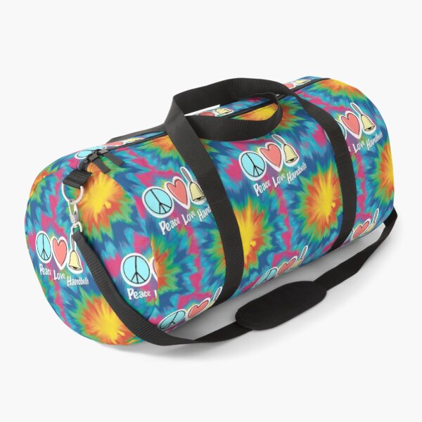 Item preview, Tie-Dye Peace Love Handbells designed and sold by SubtleSplit.