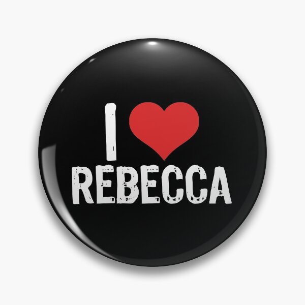 Item preview, I Love Rebecca designed and sold by The "I Love Everything" Shop.