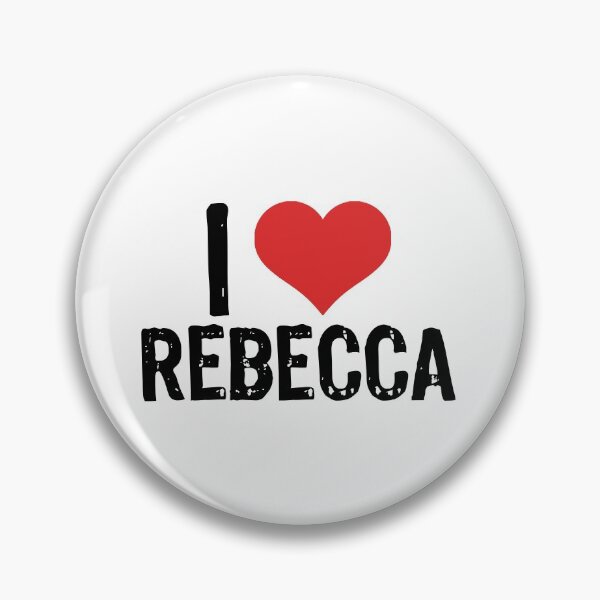 Item preview, I Love Rebecca designed and sold by The "I Love Everything" Shop.