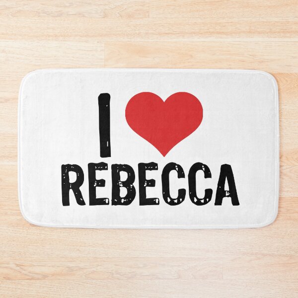Item preview, I Love Rebecca designed and sold by The "I Love Everything" Shop.