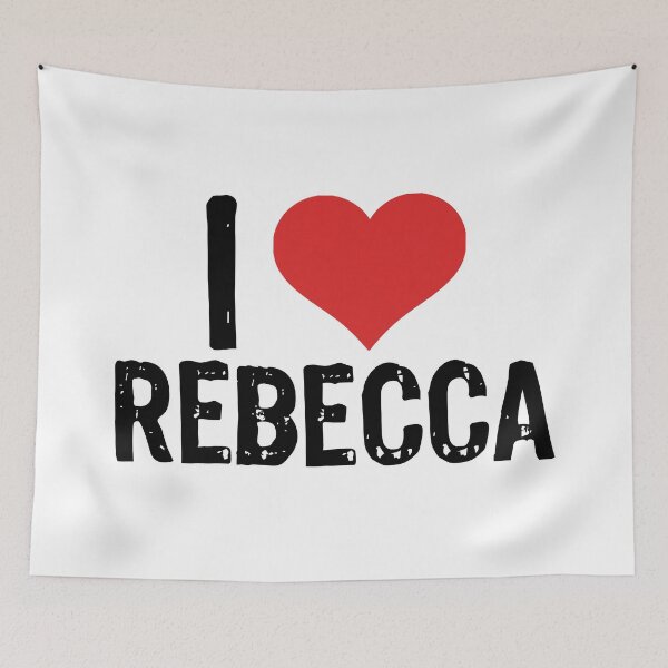 Item preview, I Love Rebecca designed and sold by The "I Love Everything" Shop.