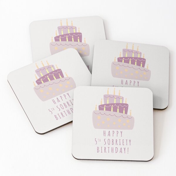 Item preview, Sobriety Birthday - 5 year designed and sold by superbling.