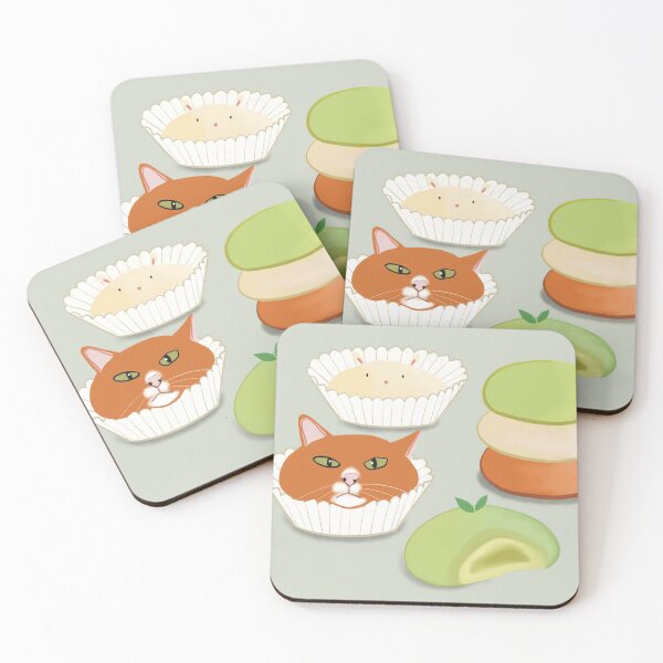 Item preview, Cute ginger mochi cat  designed and sold by Dearlinh.