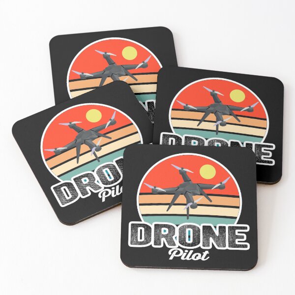 Item preview, Drones Pilot - Vintage Logo Design designed and sold by FouDeeziner.