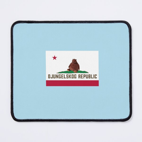 Item preview, Djungelskog Republic Sticker designed and sold by AndrejJurtsj.
