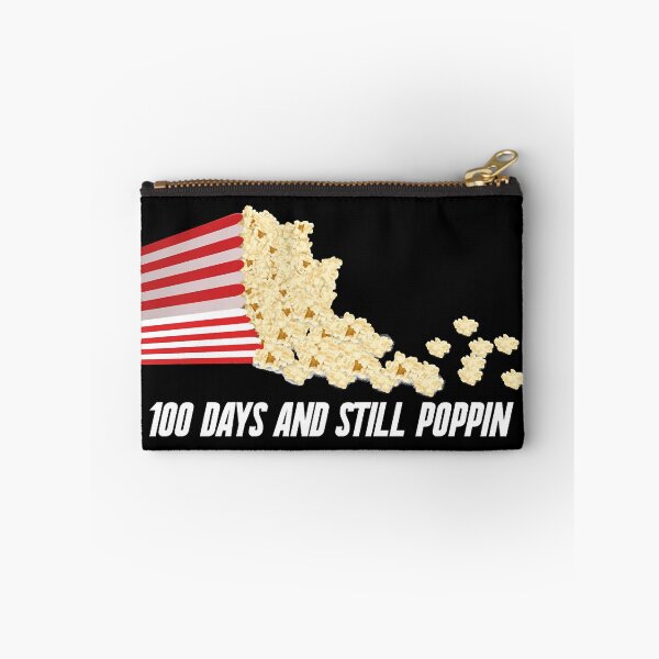 Aperçu de l'œuvre 100 Days And Still Poppin _x27_Poppin_x27_ Popcorn Lover Enseignant Étudiant créée et vendue par EmiliafNegri.