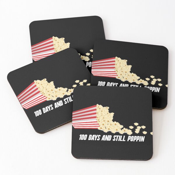 Item preview, 100 Days And Still Poppin _x27_Poppin_x27_ Popcorn Lover Enseignant Étudiant  designed and sold by EmiliafNegri.