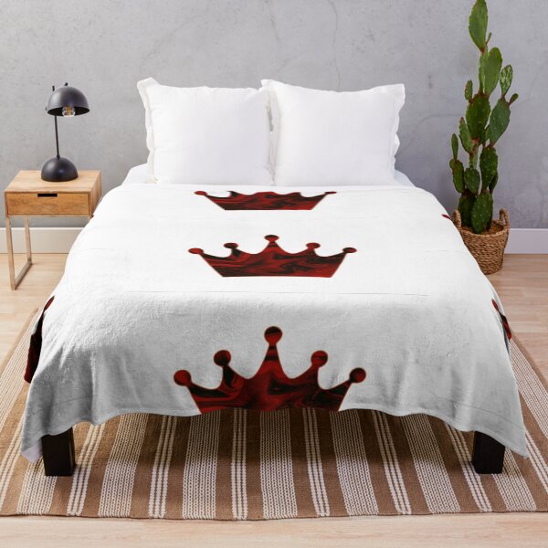 Item preview, aesthetic red crown t-shirt designed and sold by Kawtareel.