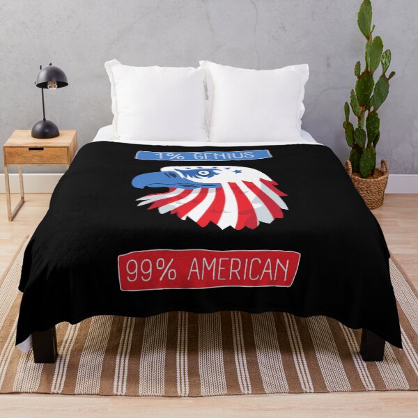 Item preview, I Am American - 1% Genius And 99% American designed and sold by 9N20.
