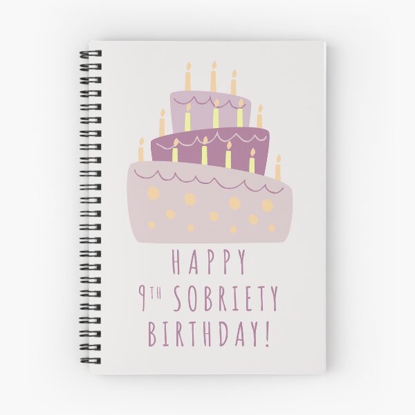 Item preview, Sobriety Birthday - 9 year designed and sold by superbling.