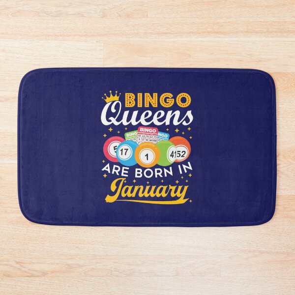 Item preview, Bingo Queens are Born in January Birthday designed and sold by jaygo.