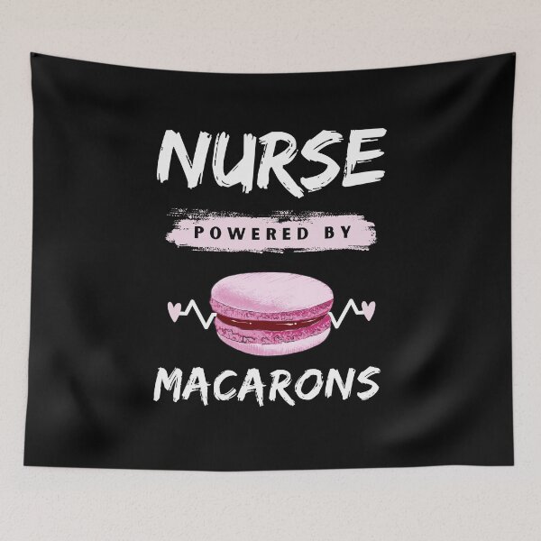 Item preview, Nurse  Powered By Macarons Shirt designed and sold by zoonix.